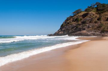 Fototapeta na wymiar Tropical Brazilian Beach