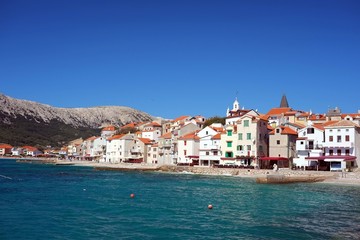 Fototapeta premium Am Strand von Baska