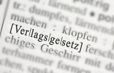 Verlagsgesetz