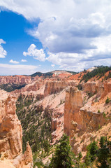 Sandstone Canyons at Bryce National Park
