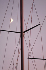 Fototapeta premium mast on the ship