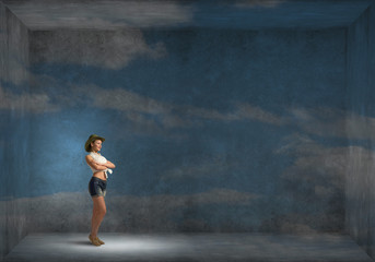 Fototapeta premium Female teenager