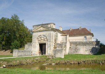 FORT MEDOC, FRANCE - SEPTEMBER 9, 2015: Fort Medoc (built by Vauban), Gironde, Aquitane, France on September 9, 2015