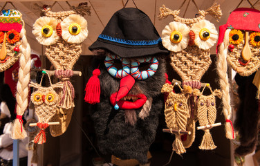 Romanian traditional pagan mask