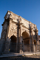 Fototapeta na wymiar Arc de Triomphe de l'empereur Constantin