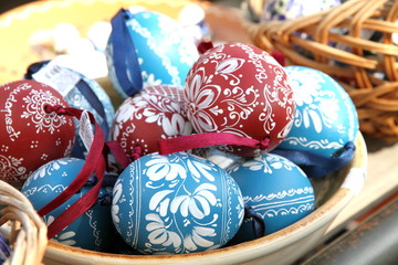 Eggs for sale Buda castle Budapest Hungary