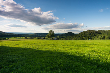 Obraz premium Gebirgslandschaft Hochrhön