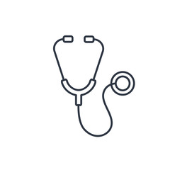 Stethoscope outline icon