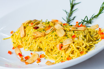 Angel Hair Garlic Chili