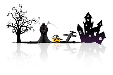 halloween background idea concept