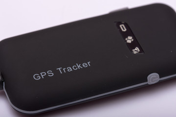 Fototapeta na wymiar GPS and GPRS modul tracker for car and bike