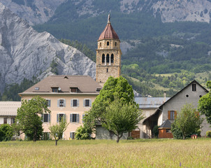 Village in the French Alps