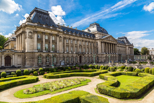 The Royal Palace in Brussels