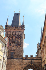 Fototapeta na wymiar Lesser Town Bridge Tower of Charles Bridge, Prague