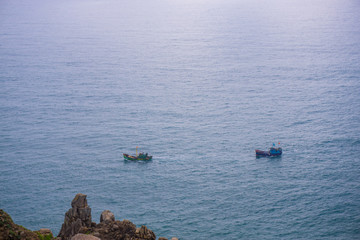 Two ship in sea

