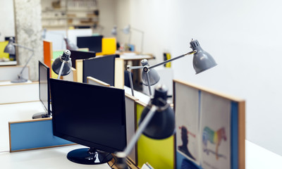 Empty office interior