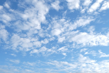 Naklejka premium white clouds with blue sky