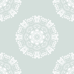 Damask Seamless Vector Pattern