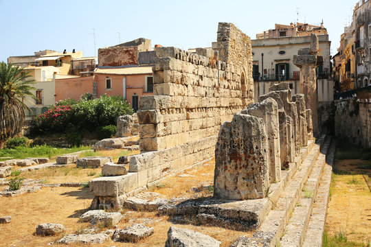 Temple of Apollo Ortygia Sicily