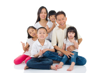 asian family