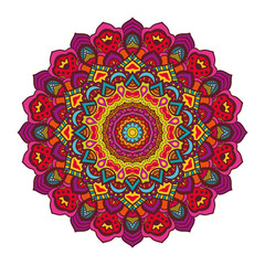 Vector mandala ornament.