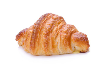 croissant isolated on white background