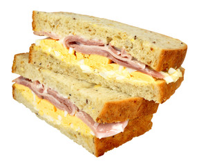 Ham And Egg Sandwiches
