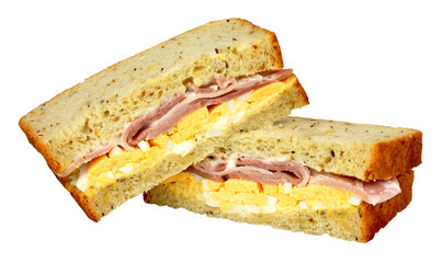 Ham And Egg Sandwiches