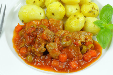 sauté de porc à la provençale 25092015