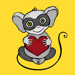 Chinese zodiac Monkey. 