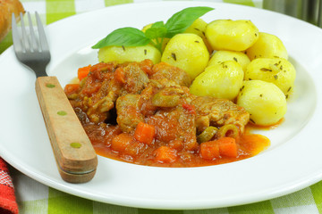 sauté de porc à la provençale 25092015