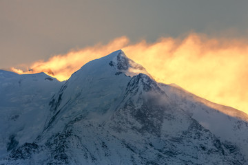 Morning Hours on Mont Blanc