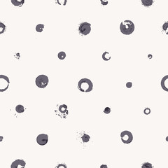 Vector seamless pattern - circles