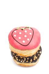 Colorful delicious donuts