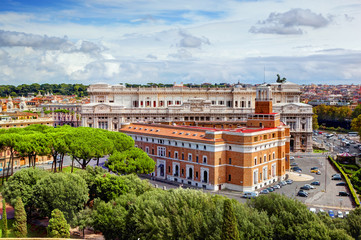 Fototapeta na wymiar Corte Suprema di Cassazione in Rome, Italy.