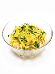 金糸瓜のサラダ