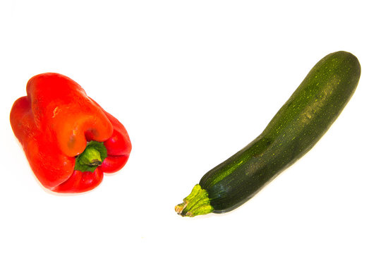 908 - pepper and zucchini