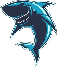 Naklejka premium Sharks logo