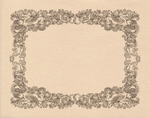 Wedding frame