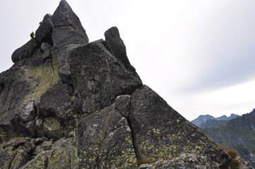 Wspinaczka na Mnichu II, Tatry Wysokie © Marta