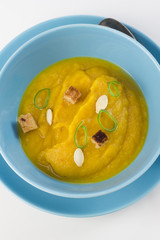 Pumpkin soup.