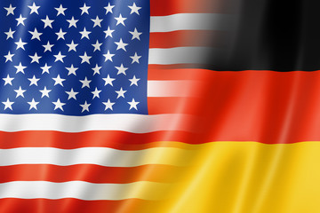USA and Germany flag