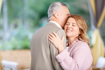 Fototapeta premium Nice couple dancing 