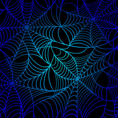 Cobweb seamless pattern