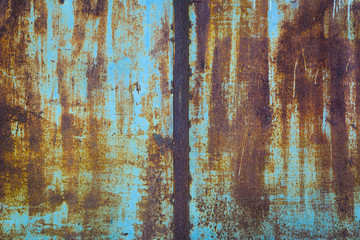 Old metal iron rust background and texture