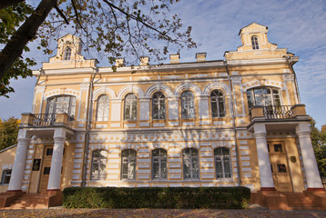 Fototapeta premium a monument of architecture of the last century. now belongs to t