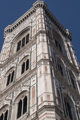 Колокольня кафедрального собора во Флоренции, Италия