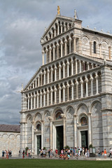 Fototapeta premium Entrée ouest de la cathédrale de Pise