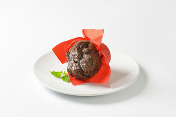 Double chocolate cupcake