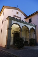Fototapeta na wymiar Prato, Santuario della Madonna del Giglio